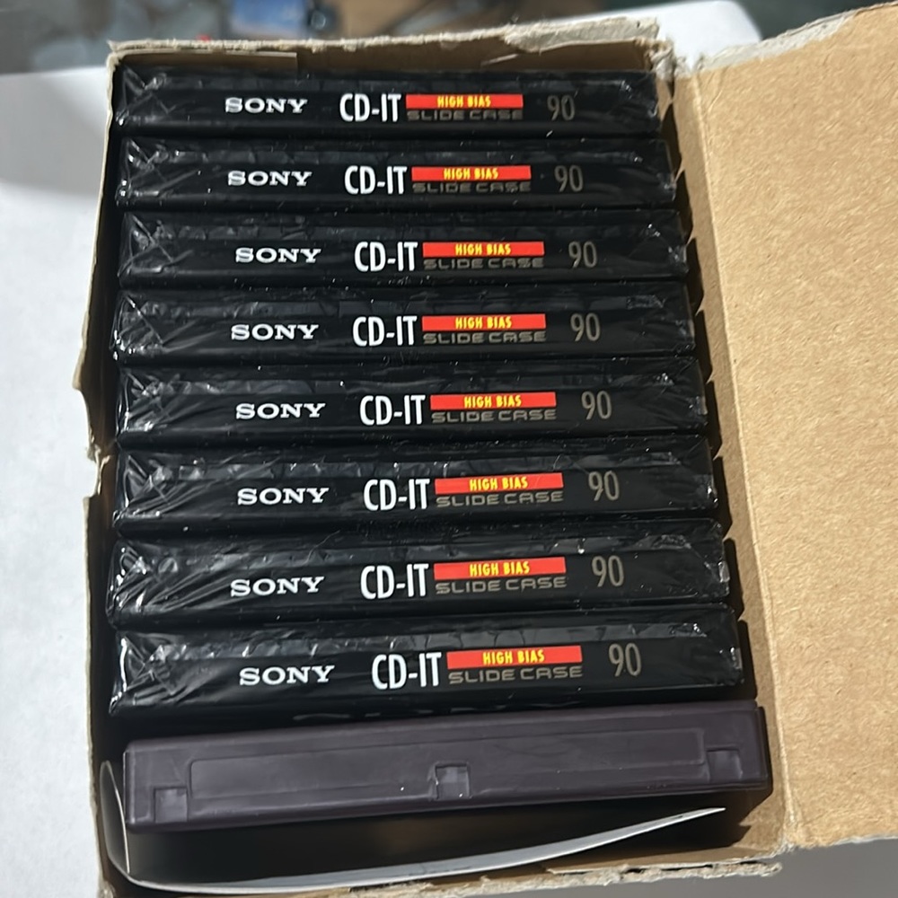 Sony CD-IT cassette tapes